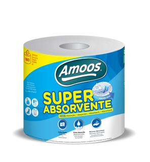 Amoos toalla mayordomo super absorbente doble hoja