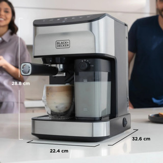 Black & Decker maquina de café espresso - EM0412-1SDLA - Imagen 3